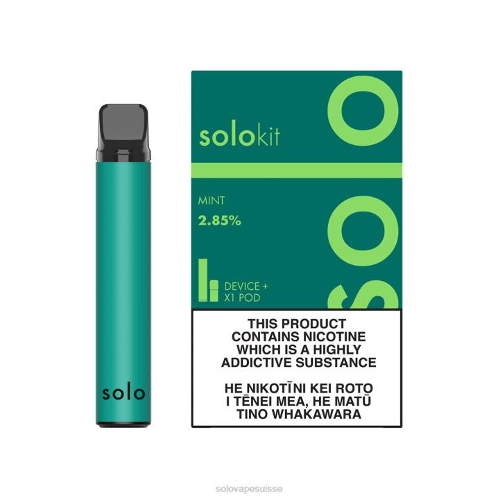 Solo kit de dosettes menthe | Solo Vape Puff J04446