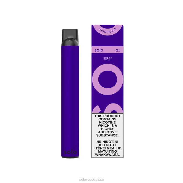 Solo vape jetable baie | Solo Vape Puff J04416