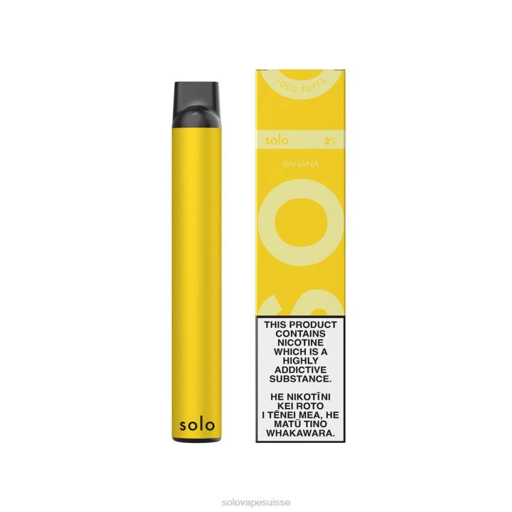 Solo vape jetable banane | Solo Vape Puff J04411