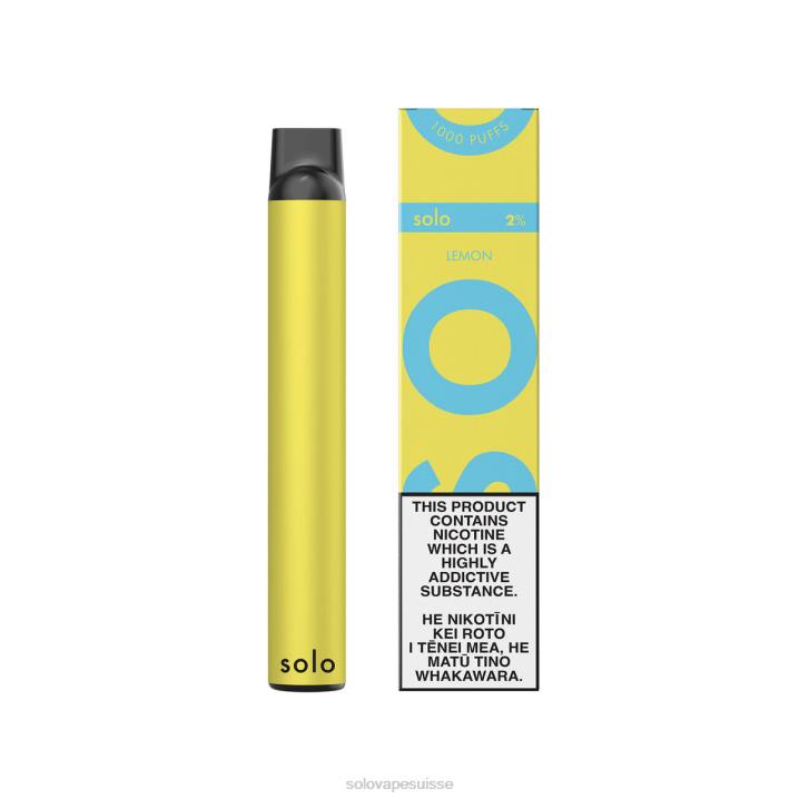Solo vape jetable citron | Solo Vape Disposable J04415